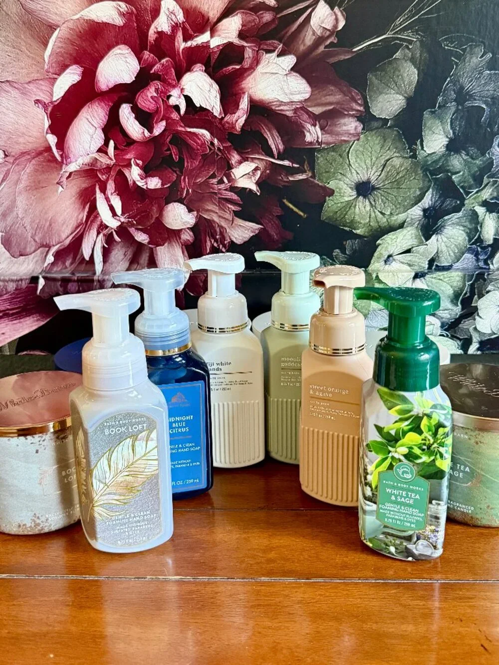 Choose your scent NEW 2-Pc 3-Wick Candle & Foaming Hand Soap BBW